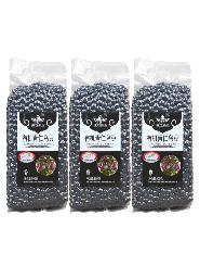 清谷新禾有机黑豆小黑豆东北大豆有机杂粮青仁乌豆500g*3袋