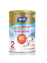 原牦牛奶粉 金尊二段较大婴儿配方奶粉(900g×1罐)